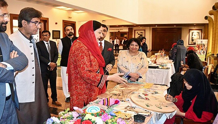 Wajiha Qamar Inaugurates Art & Craft Exhibition Showcasing Students with Special Needs