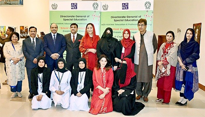 Wajiha Qamar Inaugurates Art & Craft Exhibition Showcasing Students with Special Needs
