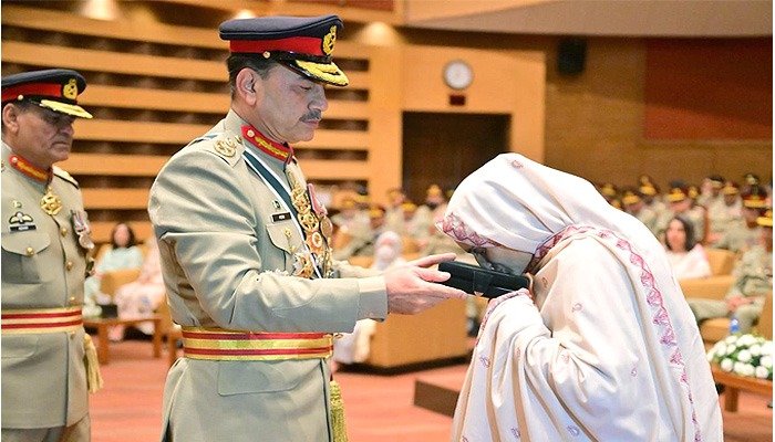CDF Syed Asim Munir Confers Military Honours at GHQ Investiture Ceremony CDF Syed Asim Munir Confers Military Honours at GHQ Investiture Ceremony